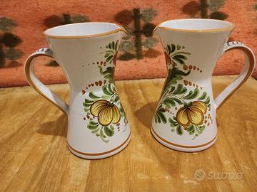 brocche in ceramica deruta Tomassini Alberto