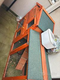 Casetta conoglio o piccoli animali