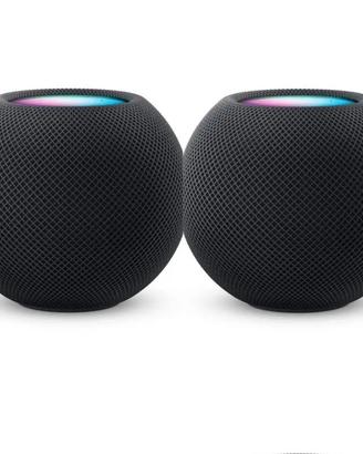 2 PEZZI - Apple HomePod Mini - Nero
