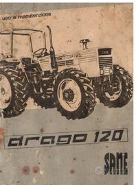 SAME Drago 120 - libretto uso e manutenzione