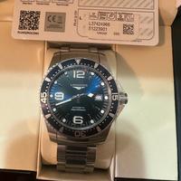 Longines  hidroconquest 41 m blu