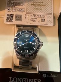 Longines  hidroconquest 41 m blu
