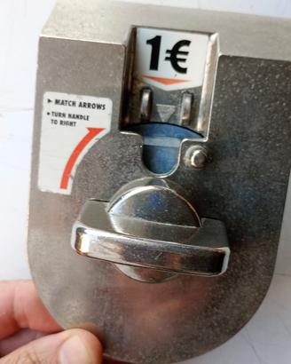 Gettoniera Tomy da € 1 distributore palline