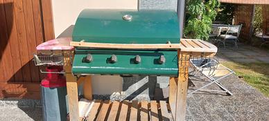 barbecue a gas