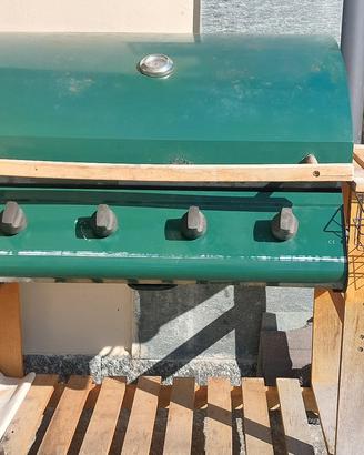 barbecue a gas