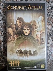 vhs il signore degli anelli la compagnia dell'anel