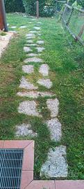Piastre per camminamento giardino