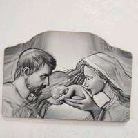 quadro in legno natività 
