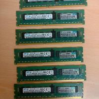 6 banchi ram Server HP/Samsung - 4GB - 24GB Totale