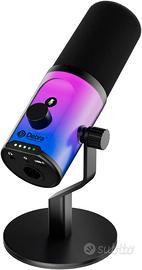 Microfono Dinamico XLR/USB-C per Streaming Podcast