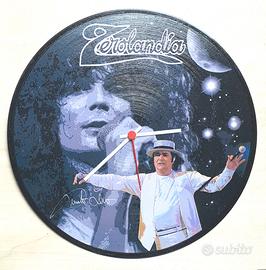 Orologio vinile omaggio a Renato Zero 