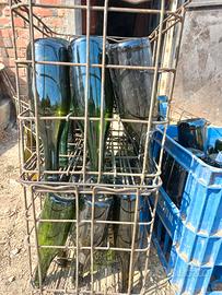 Bottiglie vetro usate