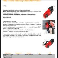 Filiera elettrica MINI PHENIX VIRAX