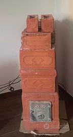 Stufa a Legna in Terracotta “Felicia”