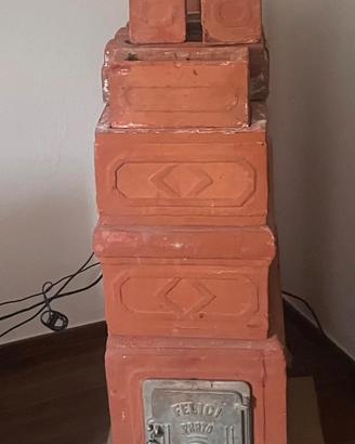 Stufa a Legna in Terracotta “Felicia”