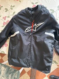 Giacca T-SPS V2 AIR JACKET Nero Bianco ALPINESTARS