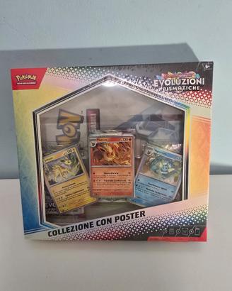 GCC Pokémon Evoluzioni Prismatiche Poster NUOVO