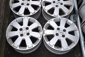 4 - CERCHI IN LEGA OPEL 6X15 4X100 ET49 CB 56,6