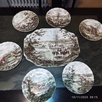 Piatti inglesi porcellana