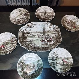 Piatti inglesi porcellana