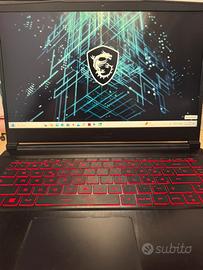 Laptop Gaming MSI GF63 + Base raffreddante KLIM