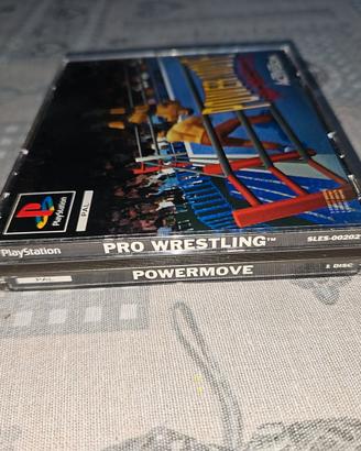 POWERMOVE PRO WRESTLING gioco PS1 PAL