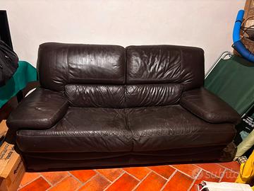 Divano in pelle