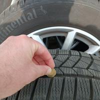 cerchi in lega BMW raggio 16 e gomme termiche 