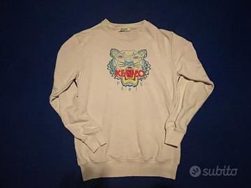 felpa kenzo paris bianca