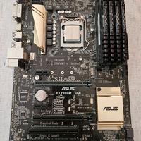 BUNDLE ASUS Z170-P D3 LGA1151 + 16 GB DDR3 + CPU