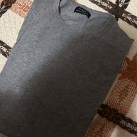 Maglione Zara uomo grigio L