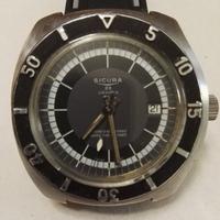 Orologio SICURA Compressor Black Face  23J Manuale