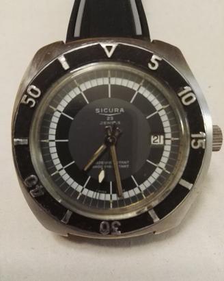 Orologio SICURA Compressor Black Face  23J Manuale