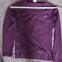 maglietta adidas donna maniche lunghe 