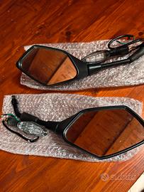 specchietti e frecce anteriori moto Morini ex cape