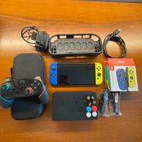 Nintendo Switch OLED super accessoriata