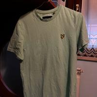 Maglietta Lyle&Scott color verde acqua