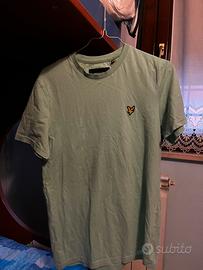 Maglietta Lyle&Scott color verde acqua