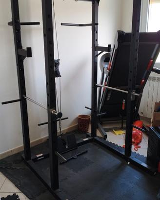 Rack palestra e pesi