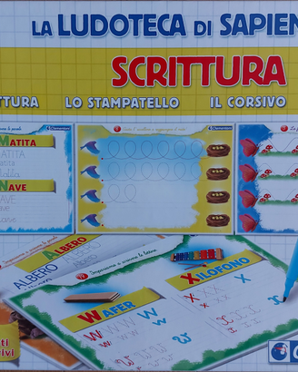 La ludoteca di sapienti scrittura