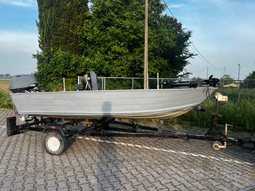 Bassboat candian 434 pronto pesca