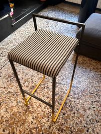 Sgabello metallo design