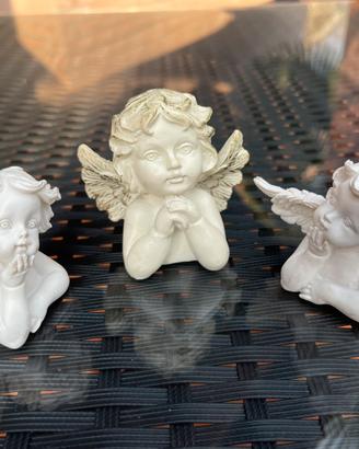 Set 3 angioletti decorativi – stile classico 👼