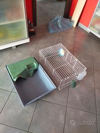 gabbia per criceti e conigli nani 