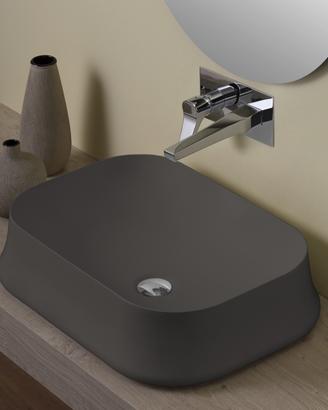 Lavabo da appoggio Simas Sharp08 - 60x42 cm