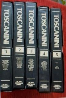 TOSCANINI Collezione intera 5 volumi