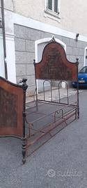 Letto d'epoca in ferro