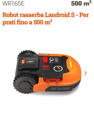 Robot tagliaerba Landroid WR165E