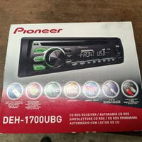 autoradio pioneer DEH-1700UBG lettore CD MP3