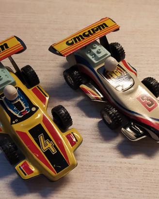 Collezione vintage due modellini auto go kart.